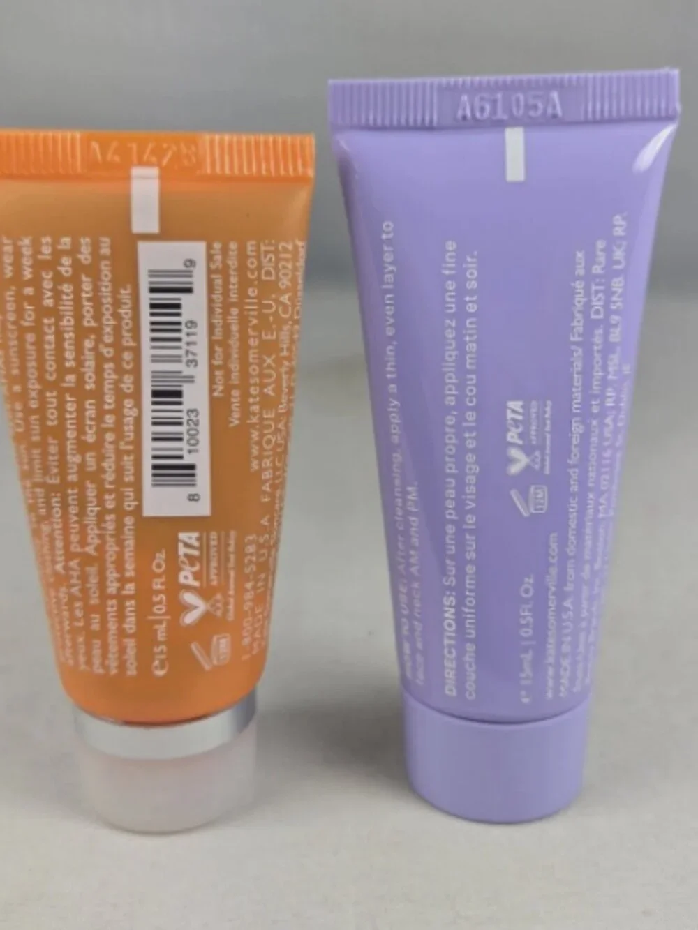 NEW Kate Somerville Deluxe Mini Duo Bundle ExfoliKate Body Scrub Goat Milk Cream